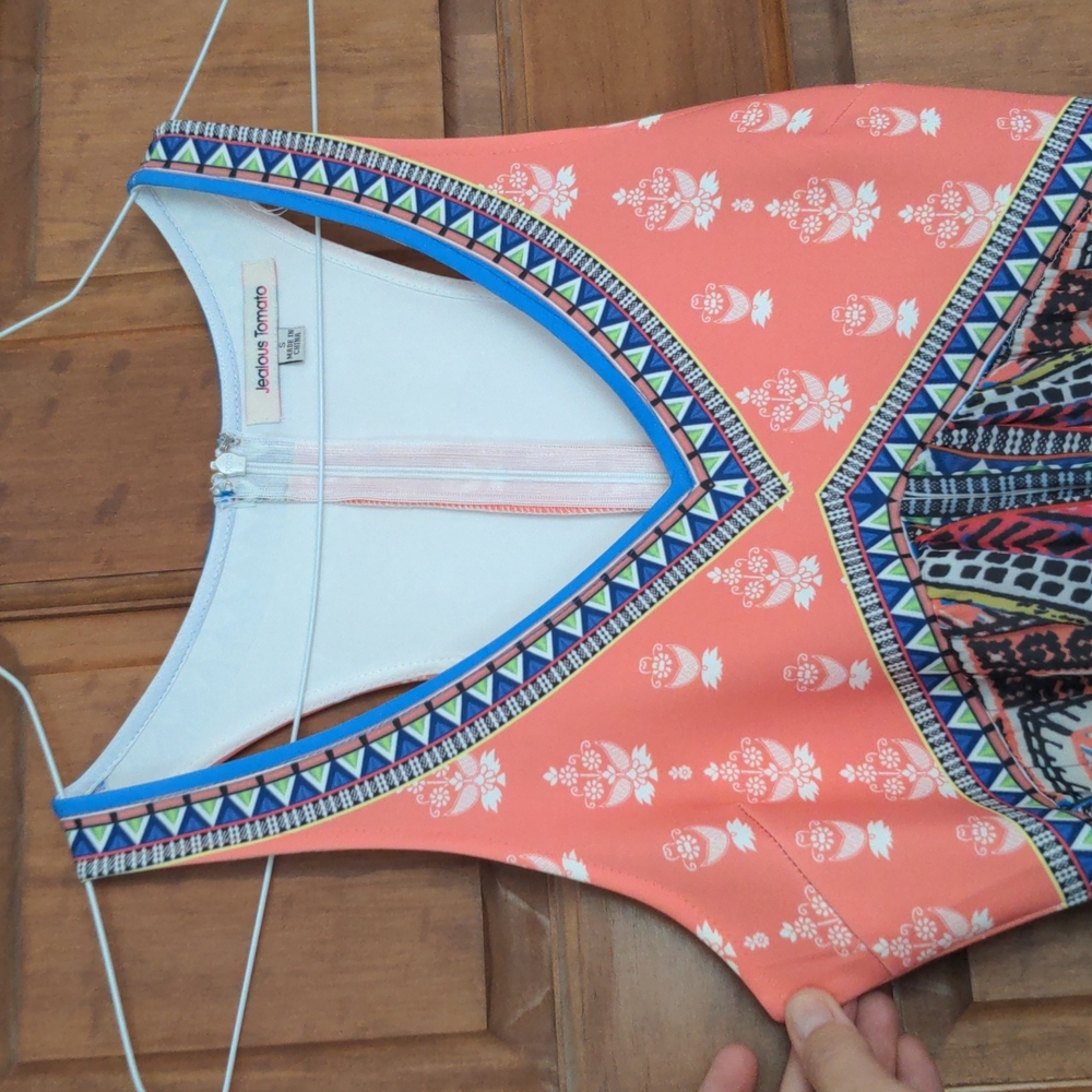 Multicolor maxi dress - Picture 5 of 6